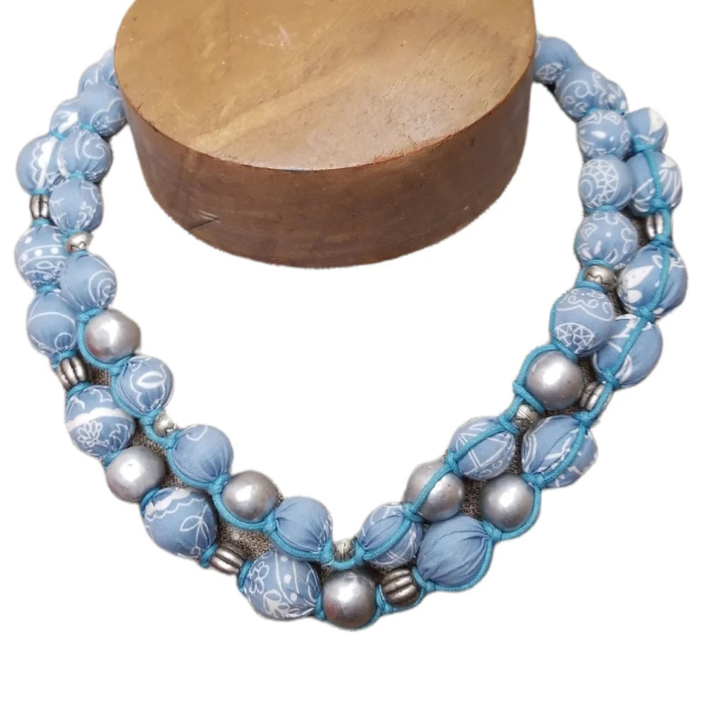📿Coldwater Creek📿 Bandana Bead Necklace - Picture 1 of 4